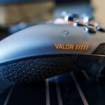 Photo of scuf valor pro xbox controller on glassy desk