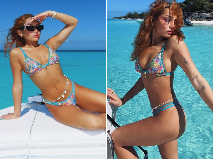 Seas The Day With Avani Gregg's Hot Bahamas Bikini Pics