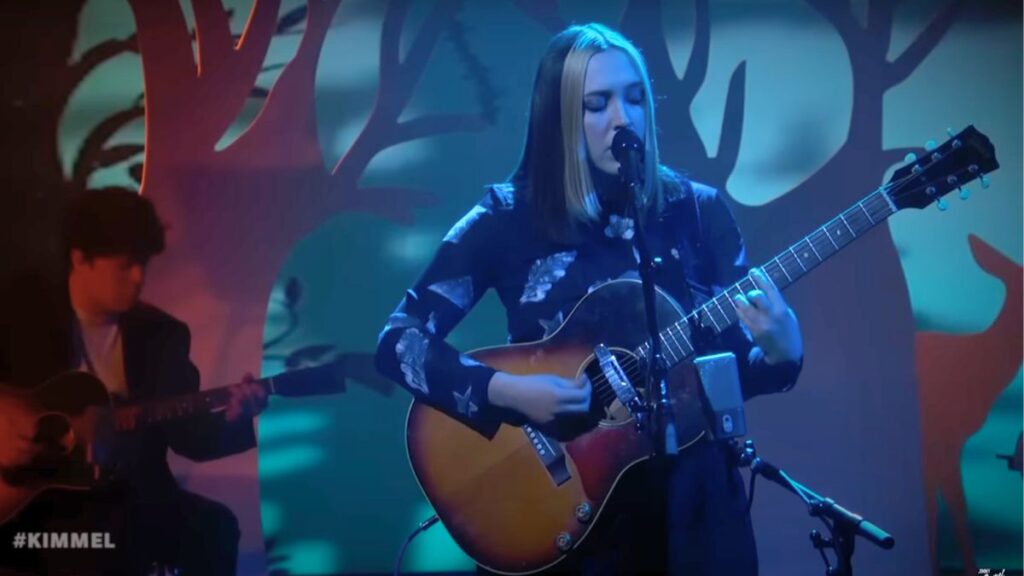 Soccer Mommy Performs Acoustic Version of "Driver" on Kimmel