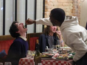 Finn Wolfhard, Caleb McLaughlin, And Gaten Matarazzo stranger things