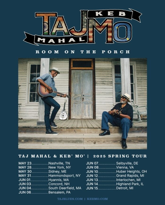 Taj Mahal and Keb’ Mo’ Revive TajMo Collaboration with ‘Room On The Porch,’ Share Title Track