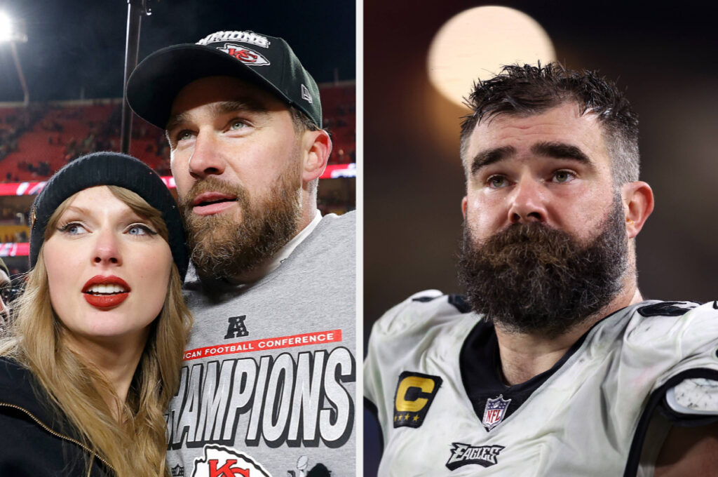 Taylor Swift’s Fans Were Called Out After They Seemingly “Bullied” Travis And Jason Kelce’s “New Heights” Social Media Account Into Deleting A Tweet, But All Isn't As It Seems