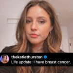 katie thurston breast cancer instagram main