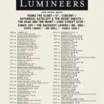 The Lumineers Outline Expansive North American Tour with Dr. Dog, Nathaniel Rateliff & the Night Sweats, Lake Street Dive and More