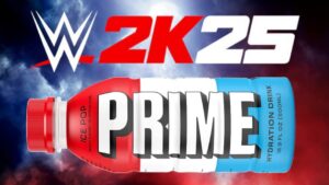 WWE 2K25 adds Prime Hydration bottles as weapons