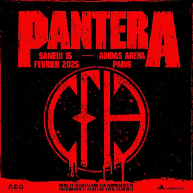 Watch: BRUCE DICKINSON Joins PANTERA For 'Walk' Performance In Paris