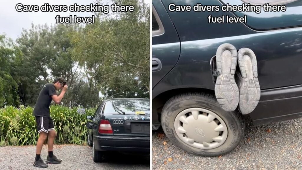 What is the viral ‘cave diver’ meme on TikTok?