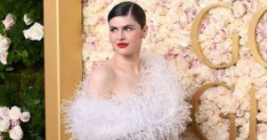 Alexandra Daddario Once Looked Gorgeous In A Fishtail Gown