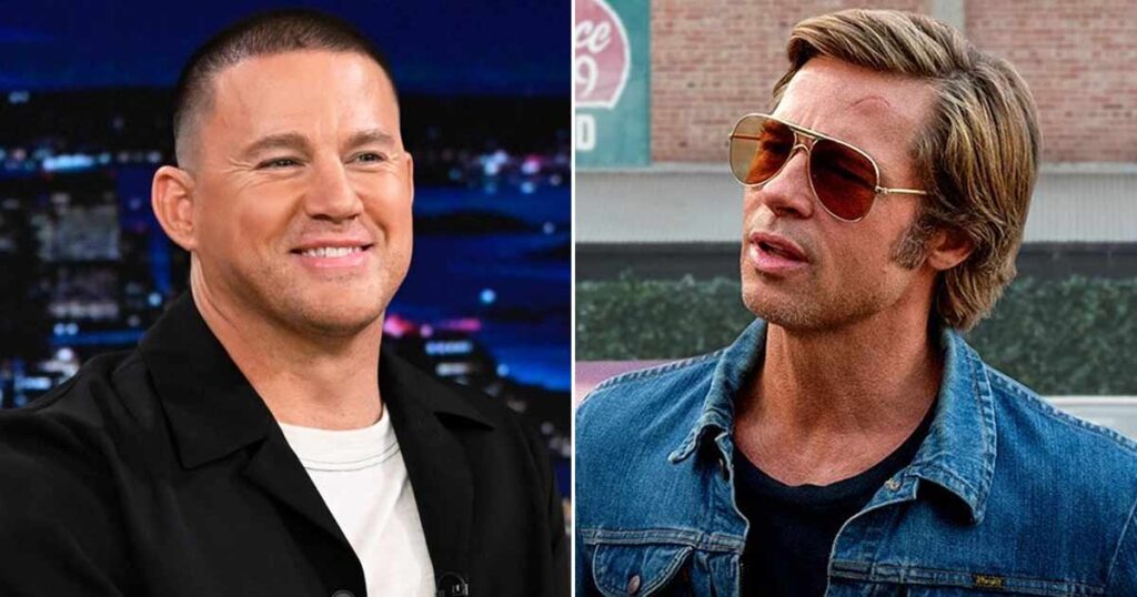 Here’s What Channing Tatum Revealed About Sharing The Screen With Brad Pitt