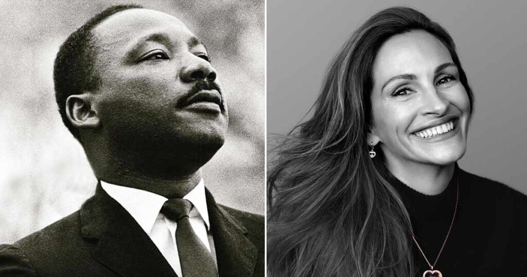 MLK Helping Julia Roberts