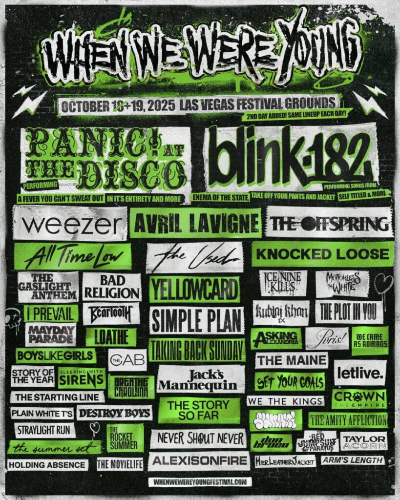 When We Were Young Festival Adds Day 2