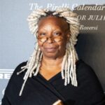 Portrait of Whoopi Goldberg at the Pirelli Calendar 2020 event.