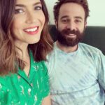 Mandy Moore and Taylor Goldsmith announcing their pregnancy.