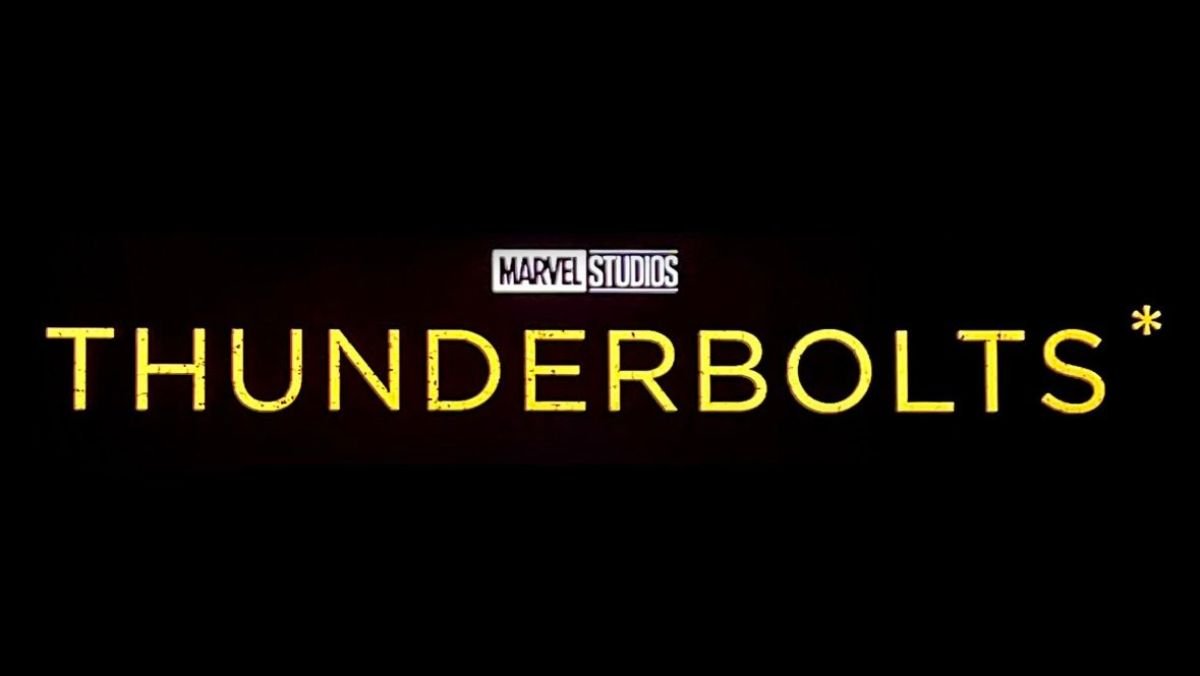 new Thunderbolts movie logo