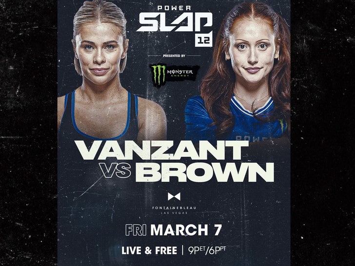 vanzant vs brown power slap