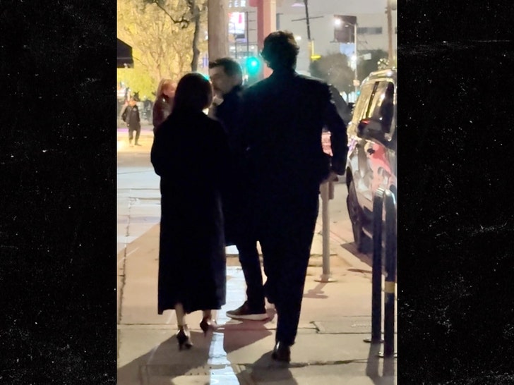 Zoë Kravitz & Noah Centineo Spotted Leaving Pre-Oscars Party Together