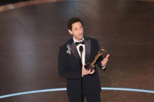 Adrien Brody's Oscars speech was long. He had more to say backstage