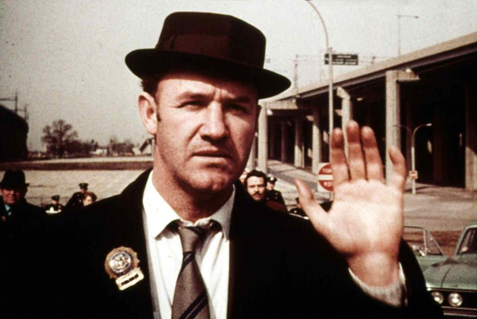 Gene Hackman in The French Connection.