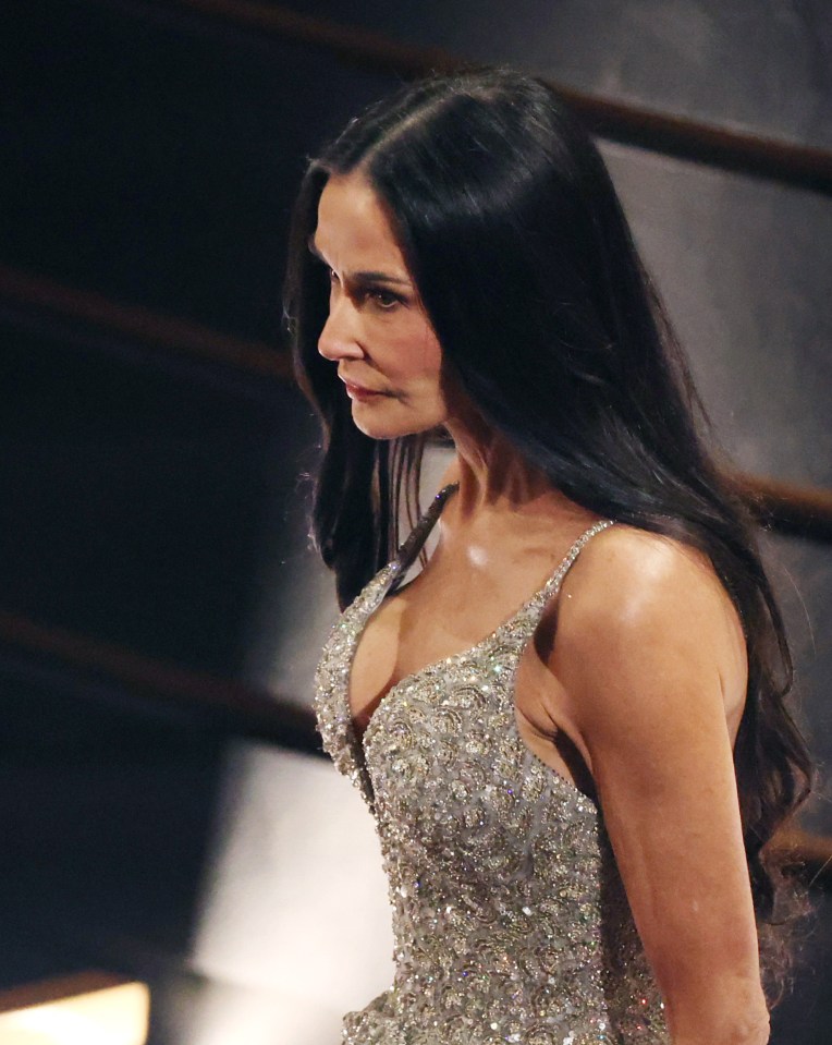 Demi Moore at the Oscars.