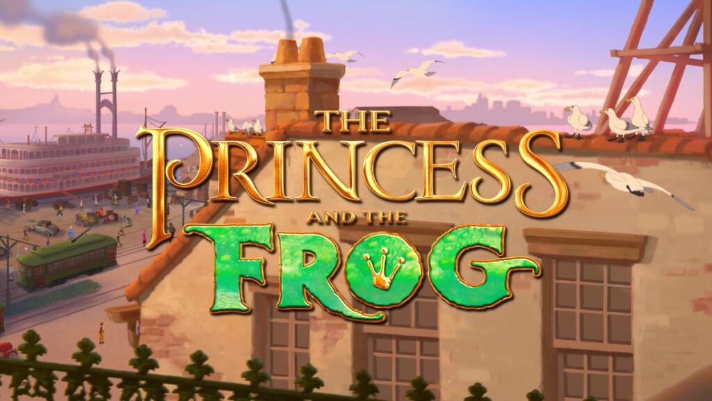 Princess and the Frog Title Card.