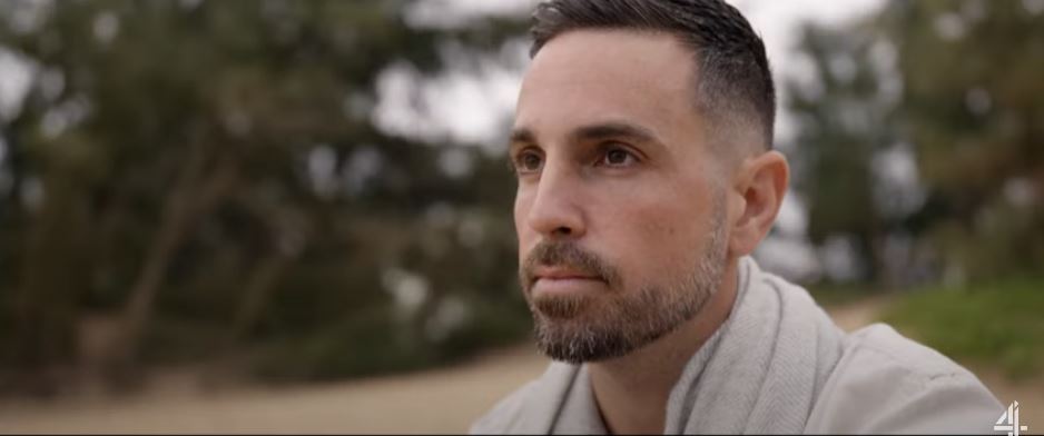 A man looking off to the side, from the trailer for the documentary *Leaving Neverland 2*.