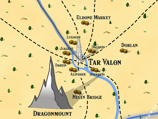 A Guide to THE WHEEL OF TIME's Regions and Locations_2