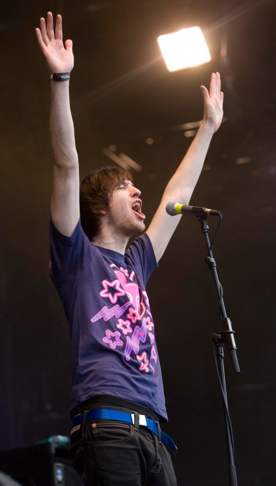 Calvin Harris performing at Rock Ness 2008.