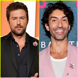 Brandon Sklenar Reveals If He Purposely Wore Same Brooch as Justin Baldoni to Show Support