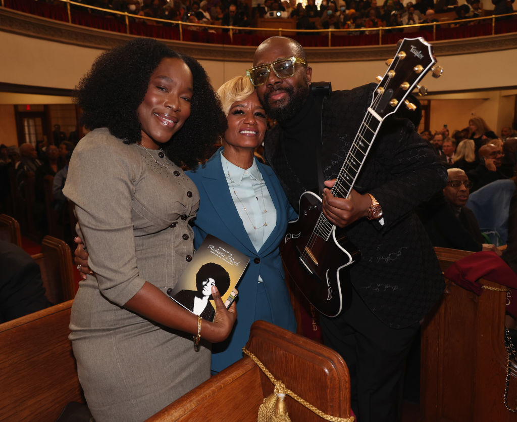 Rev. Al Sharpton Delivers Eulogy For Roberta Flack At Celebration Of Life In Harlem