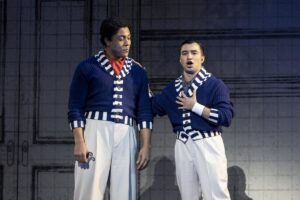 Justin Austin, left, and Anthony Leon in L.A. Opera's "Così fan Tutte."