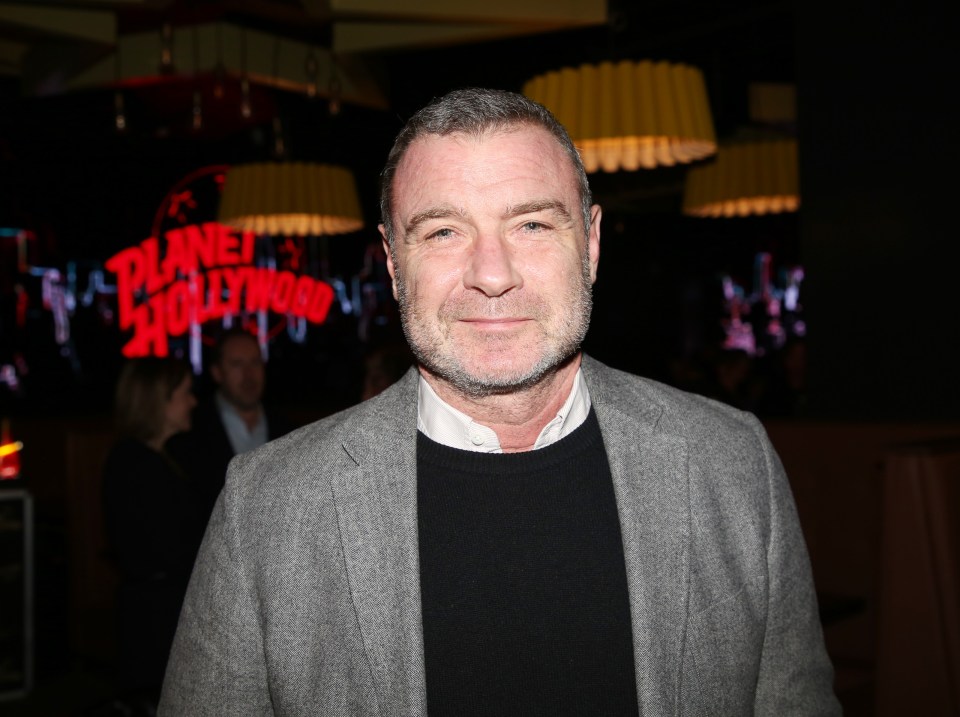 Liev Schreiber at the grand opening of Planet Hollywood NYC.