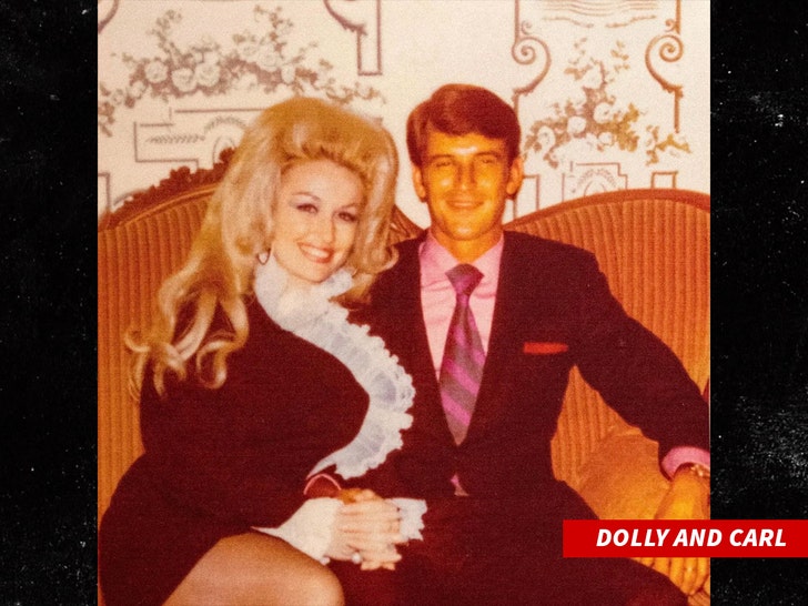 Carl Dean and Dolly Parton