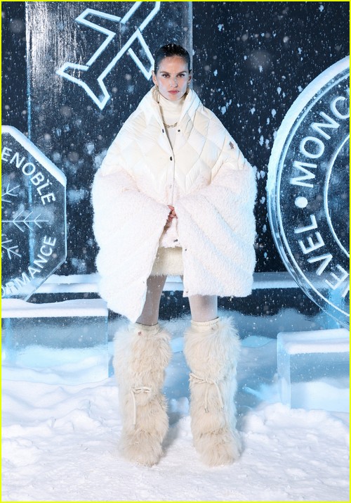 Moncler fashion show in French Alps