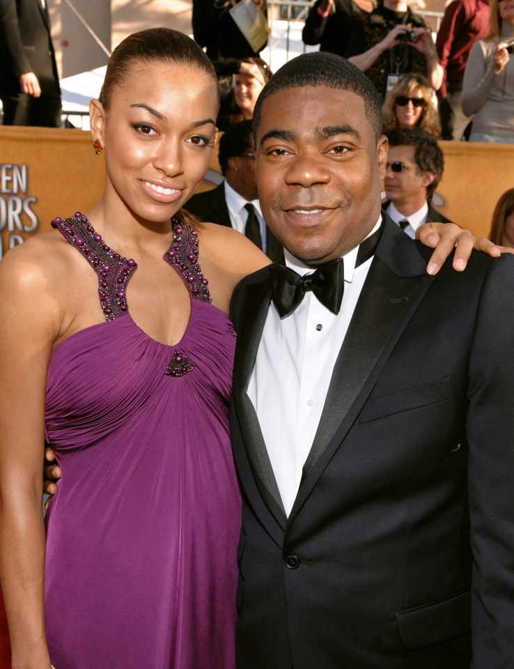 Tracy Morgan and his wife Sabina arriving at the 16th Annual Screen Actors Guild Awards.