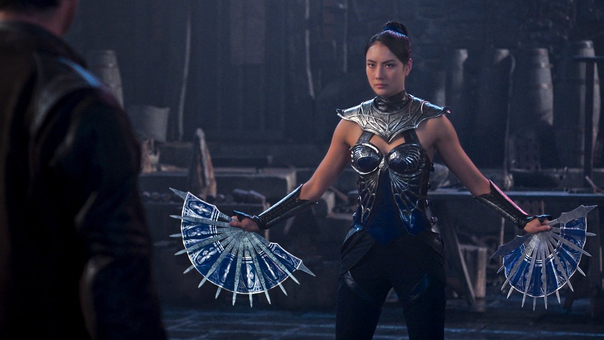 Adeline Rudolph as Kitana Mortal Kombat 2 first look image (1)