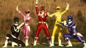 image of power rangers who are getting new series on disney+