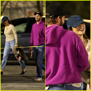 Andrew Garfield & Monica Barbaro Couple Up at Mumford & Sons Concert in L.A. 