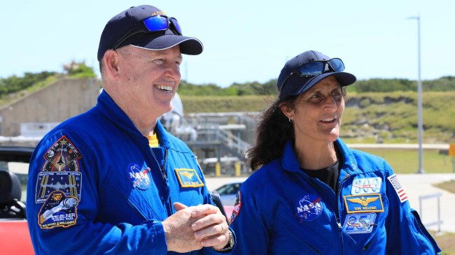 NASA astronauts Butch Wilmore and Suni Williams