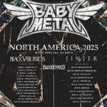 BABYMETAL Announces Spring/Summer 2025 North American Tour With BLACK VEIL BRIDES, JINJER And BLOODYWOOD