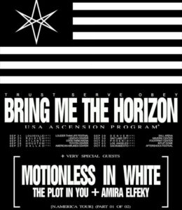 BRING ME THE HORIZON Announces Fall 2025 U.S. Tour With MOTIONLESS IN WHITE And THE PLOT IN YOU