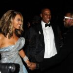 Beyoncé, Jay-Z and Ye at the 2008 Grammys.