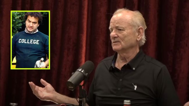 Bill Murray Tells Joe Rogan How A Famous Journalist Smeared John Belushi's Legacy