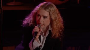 Blondshell Performs "T&A" on Kimmel: Watch