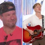 brian littrell and son baylee american idol disney eric mccdanless 5