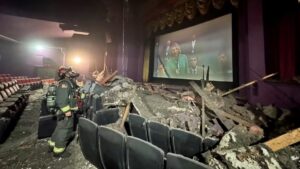 Ceiling Collapses at Movie Theater During Captain America