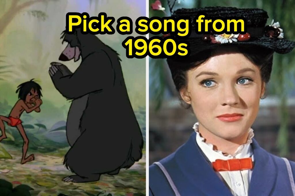 Choose The Best Disney Song From Each Decade