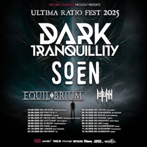 DARK TRANQUILLITY Announces Fall 2025 European Tour With SOEN And EQUILIBRIUM