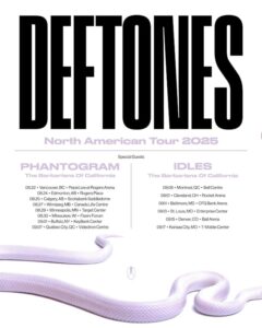 DEFTONES Announce August/September 2025 North American Tour