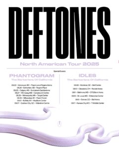 Deftones 2025 Leg 2