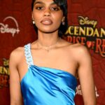 China Anne McClain at the premiere of Descendants: The Rise of Red.